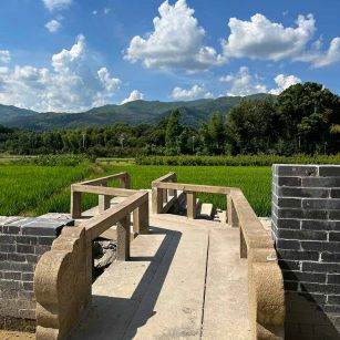 池州花岗岩仿古石材景区使用案例