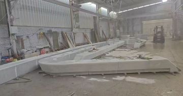 池州 花岗岩整石坐凳拼装