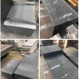 池州 芝麻黑地铺石材
