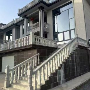 池州 芝麻白别墅阳台栏杆，楼梯栏杆