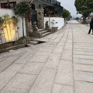 池州仿古石铺装效果