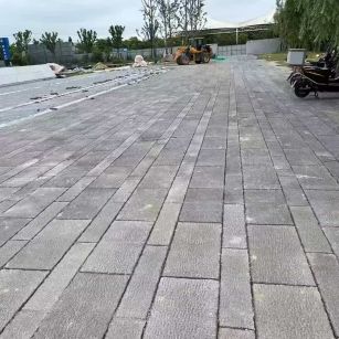 池州仿古石铺装效果