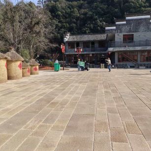 池州仿古石铺装效果