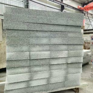 池州 芝麻白10公分300*600广场地铺，A料定制，尺寸标准，厚薄均匀