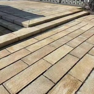 池州仿古石铺装效果