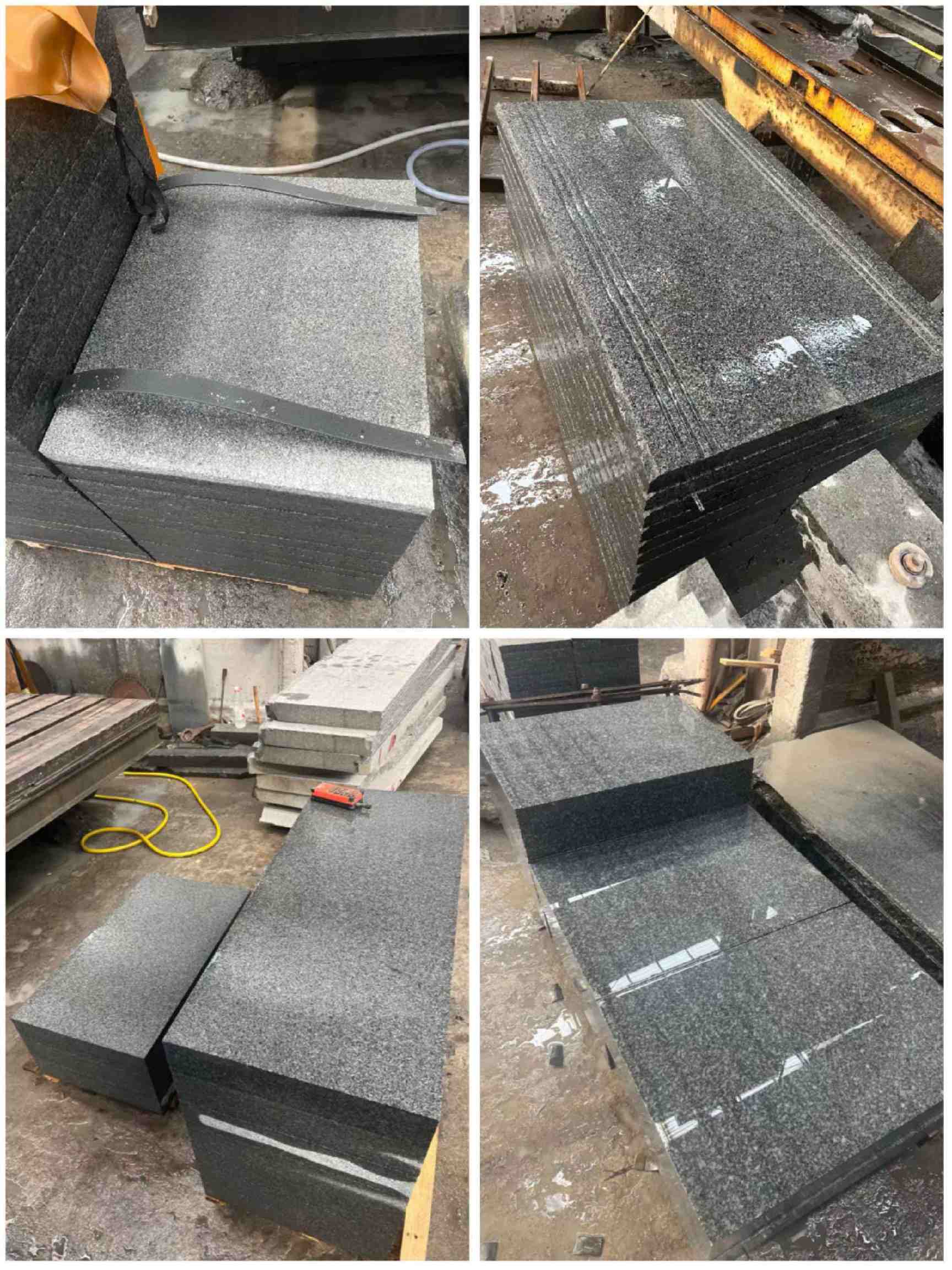 池州 芝麻黑地铺石材