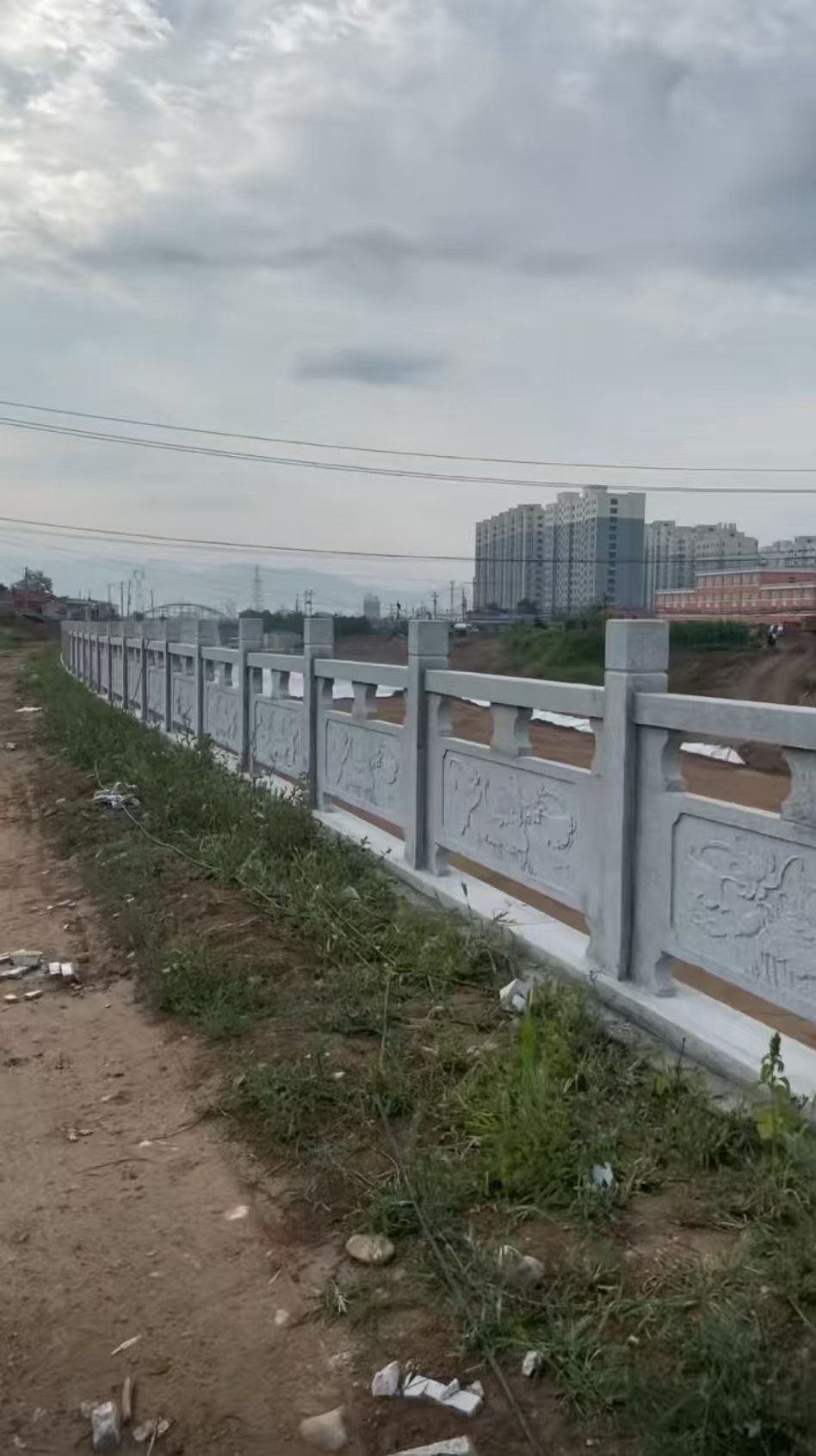 池州 石材河道栏杆