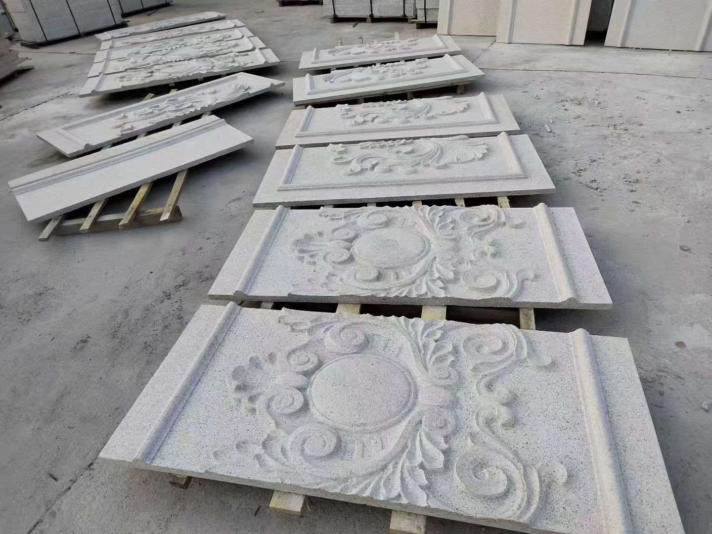 池州 芝麻白干挂雕花板