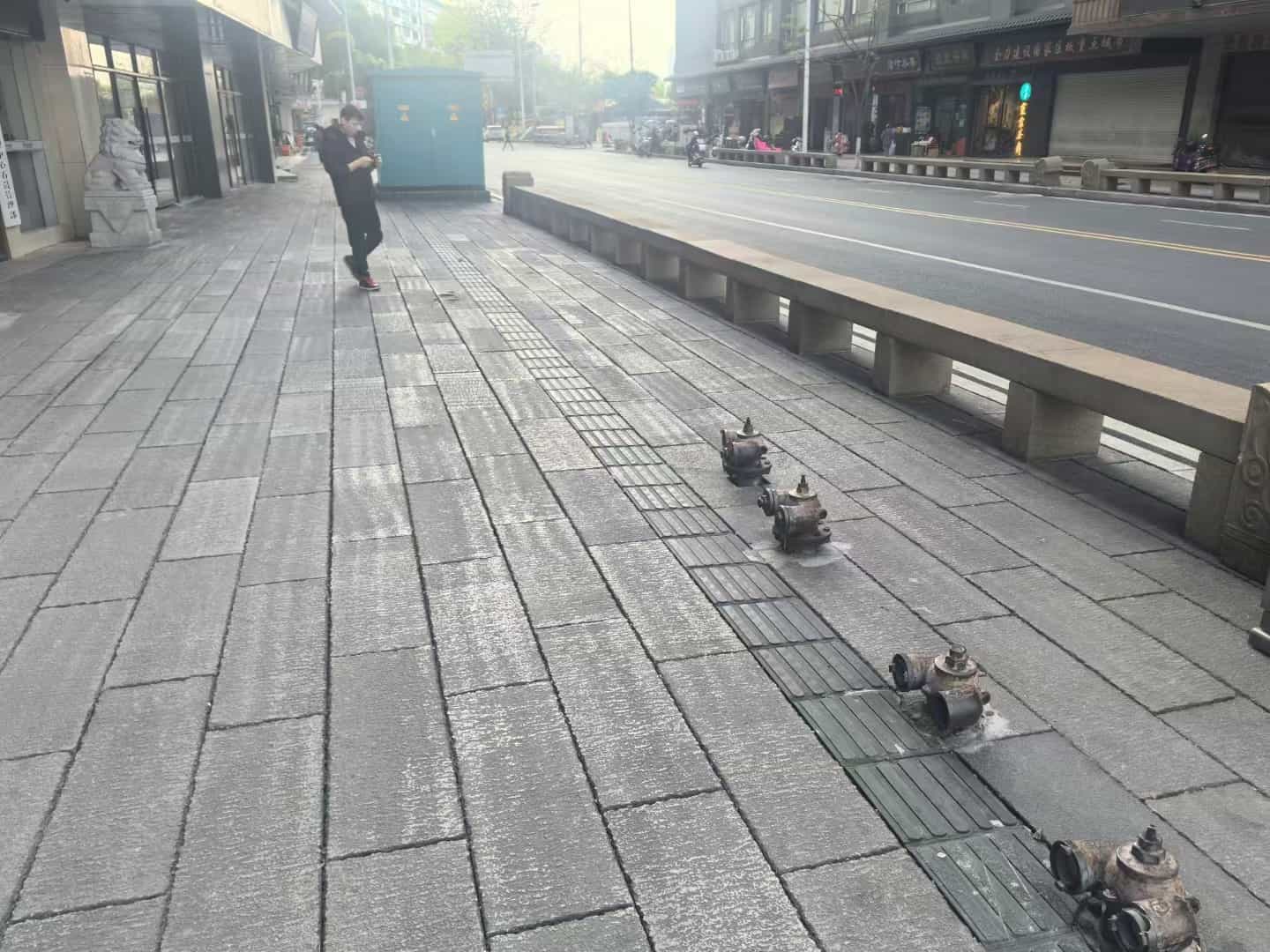 池州仿古石铺装效果