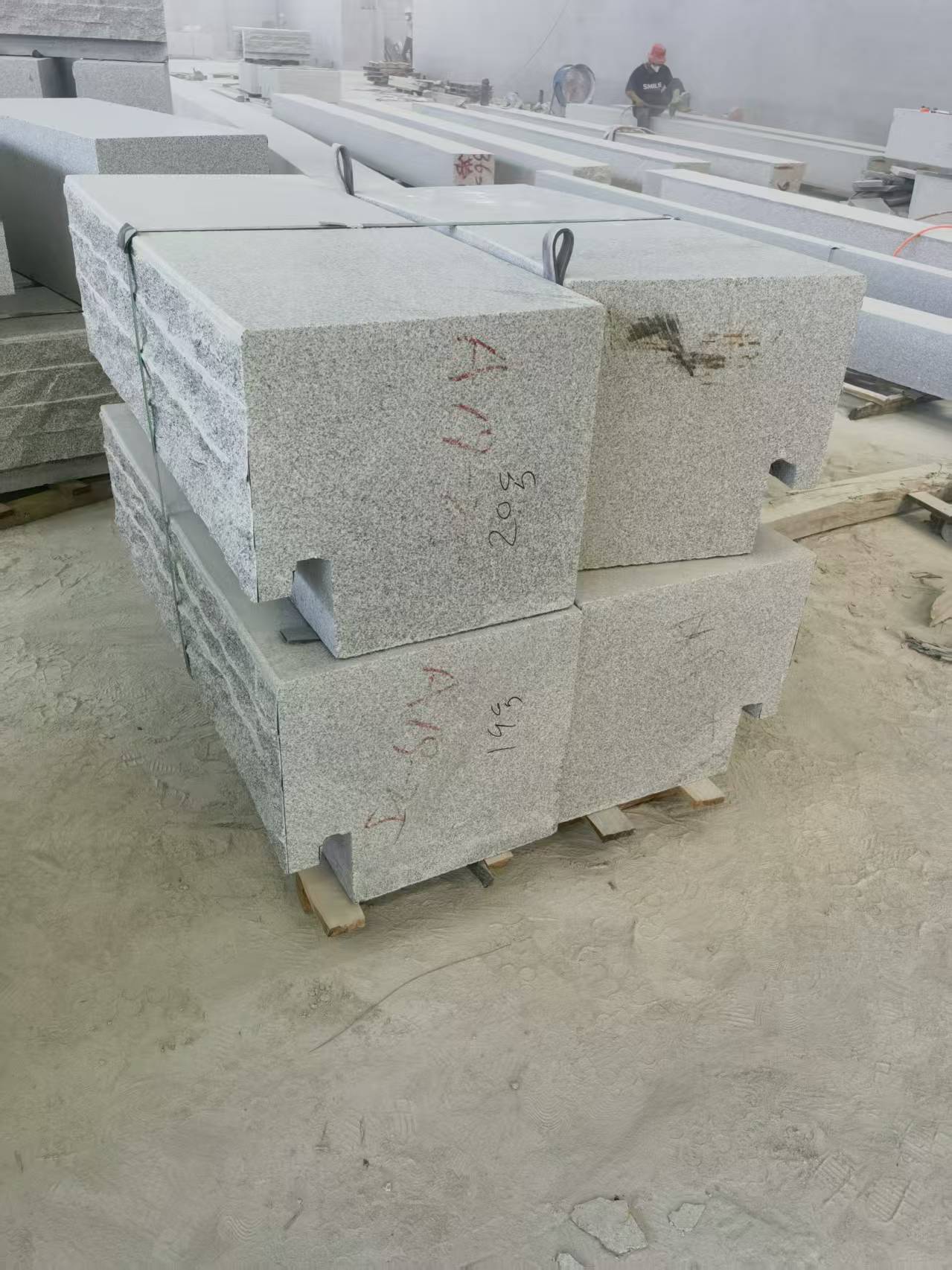 池州 整石坐凳打包