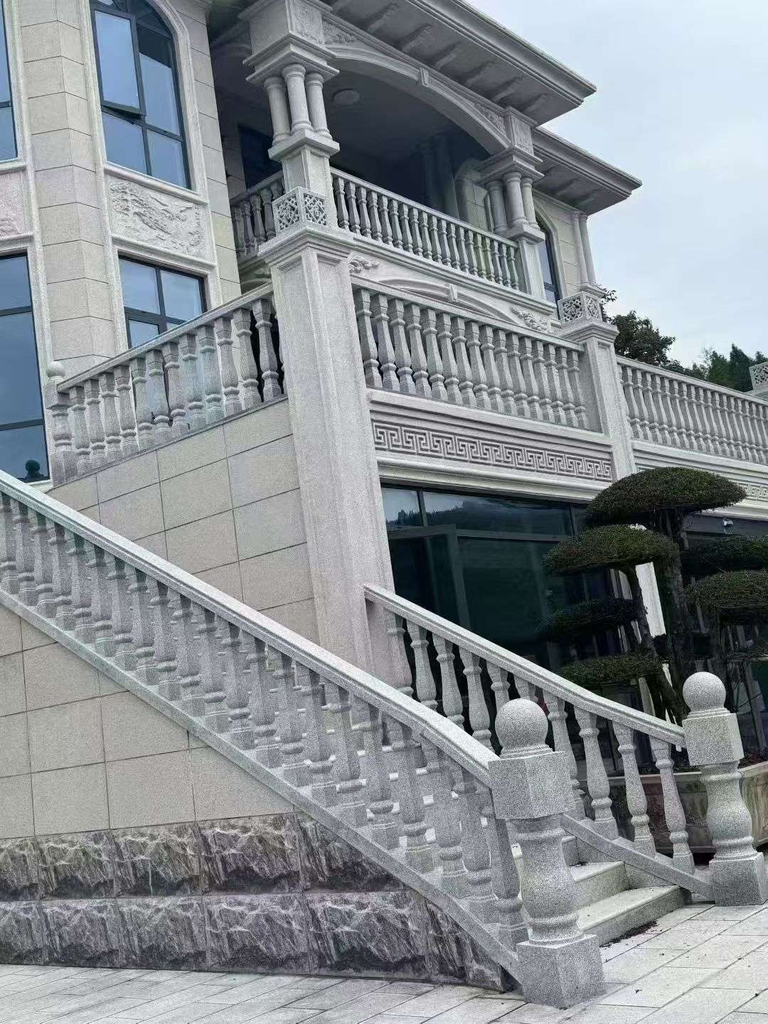 池州 芝麻白别墅，栏杆