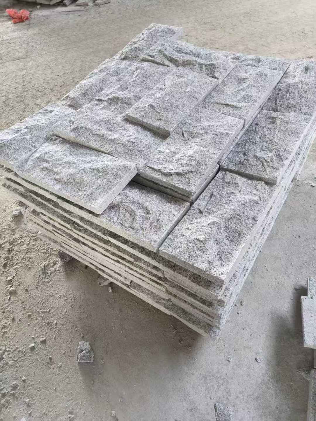 池州 芝麻白蘑菇石、自然面