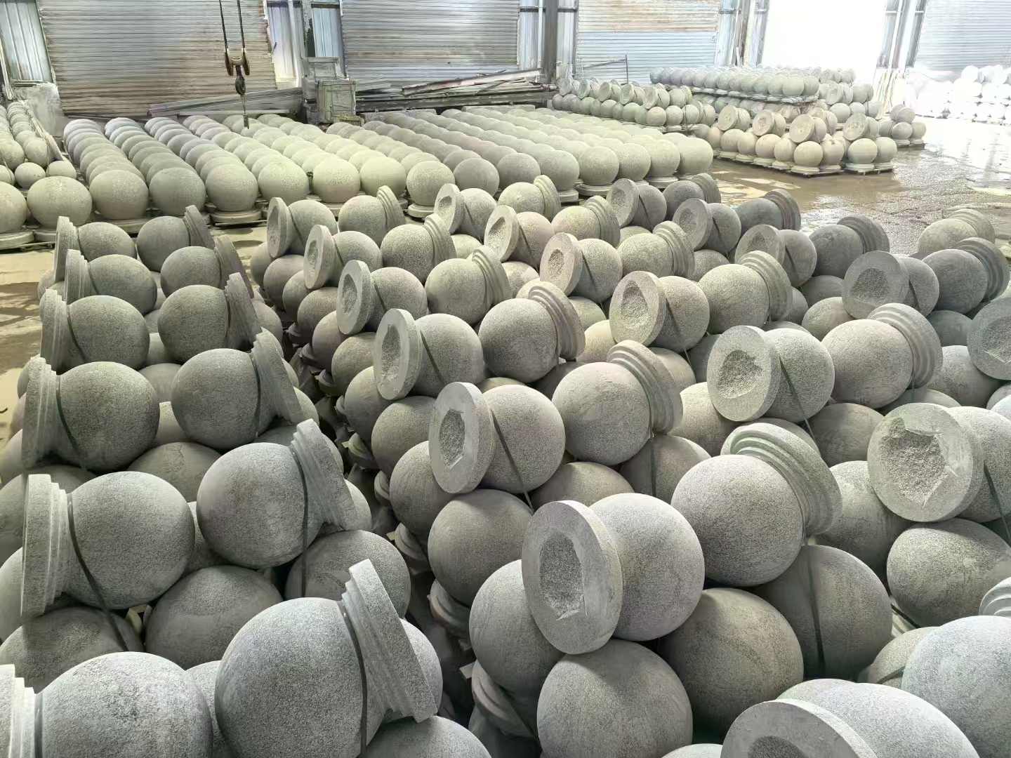 池州石材挡车球